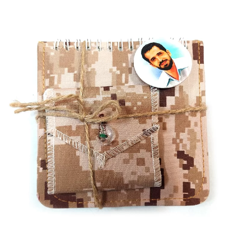 پک دفترچه و جانماز طرح نظامی کد 02